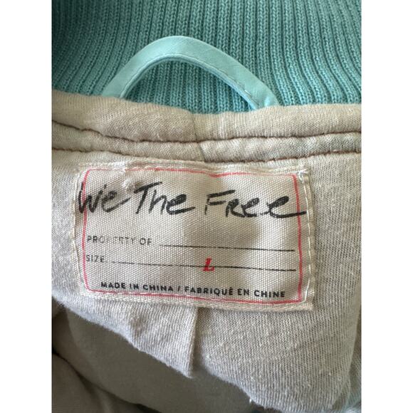 FREE PEOPLE We The Free Rivington Sherpa Teddy  Coat Size Large - Picture 3 of 8